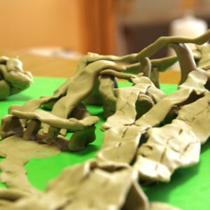 高速道路(油粘土)