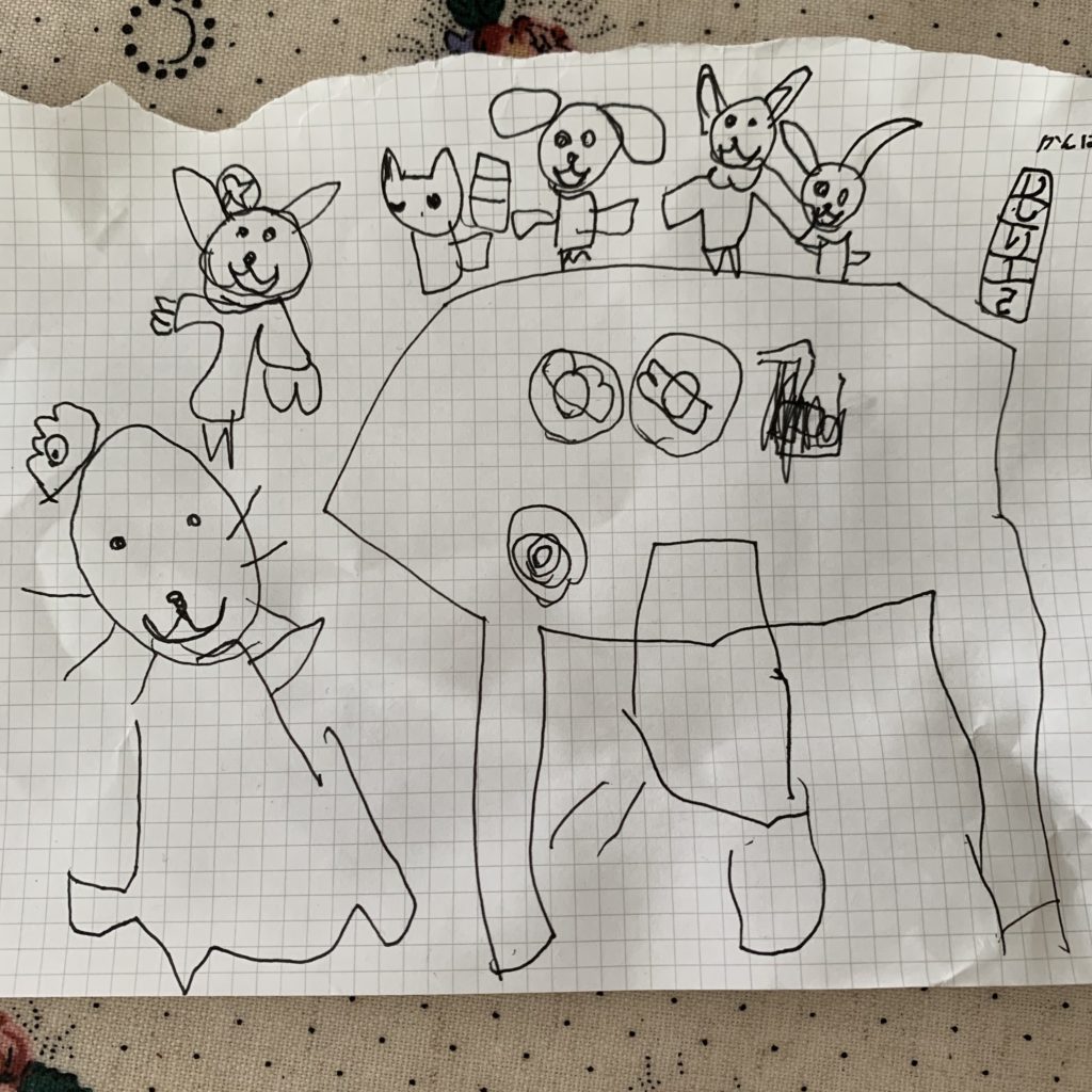 最近のお絵かきと工作