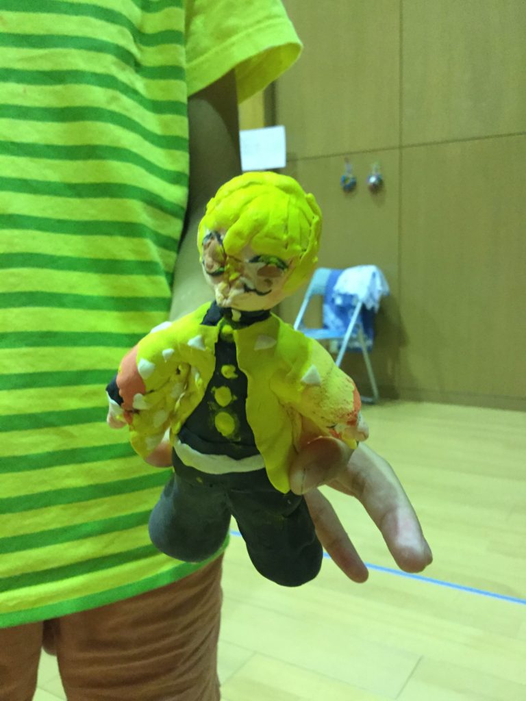 紙粘土で　善逸★