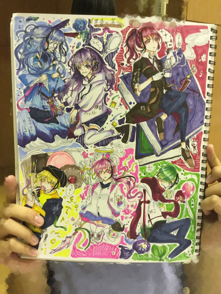 オリキャラ　宝石からイメージしたよ✨