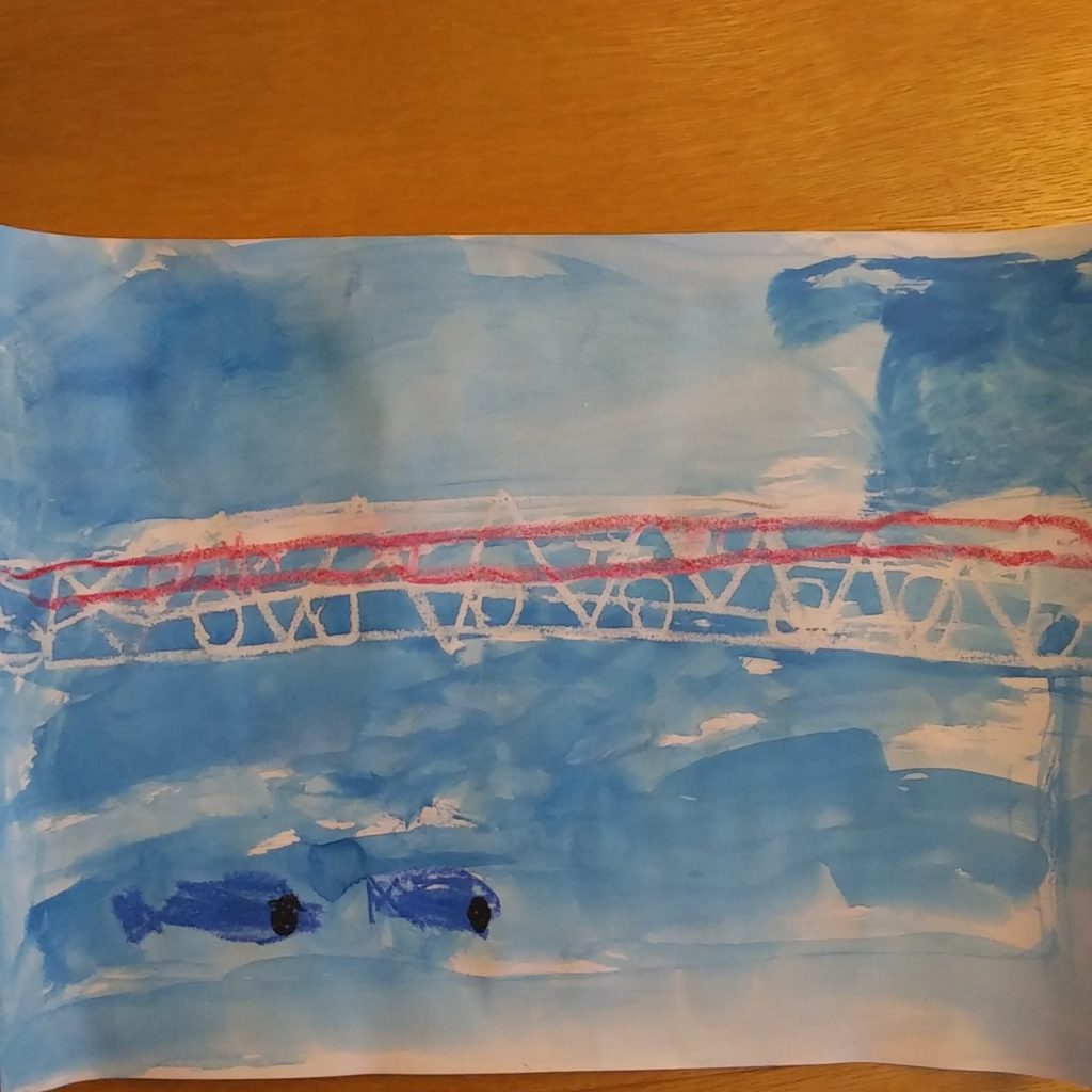 守谷付近でみた空