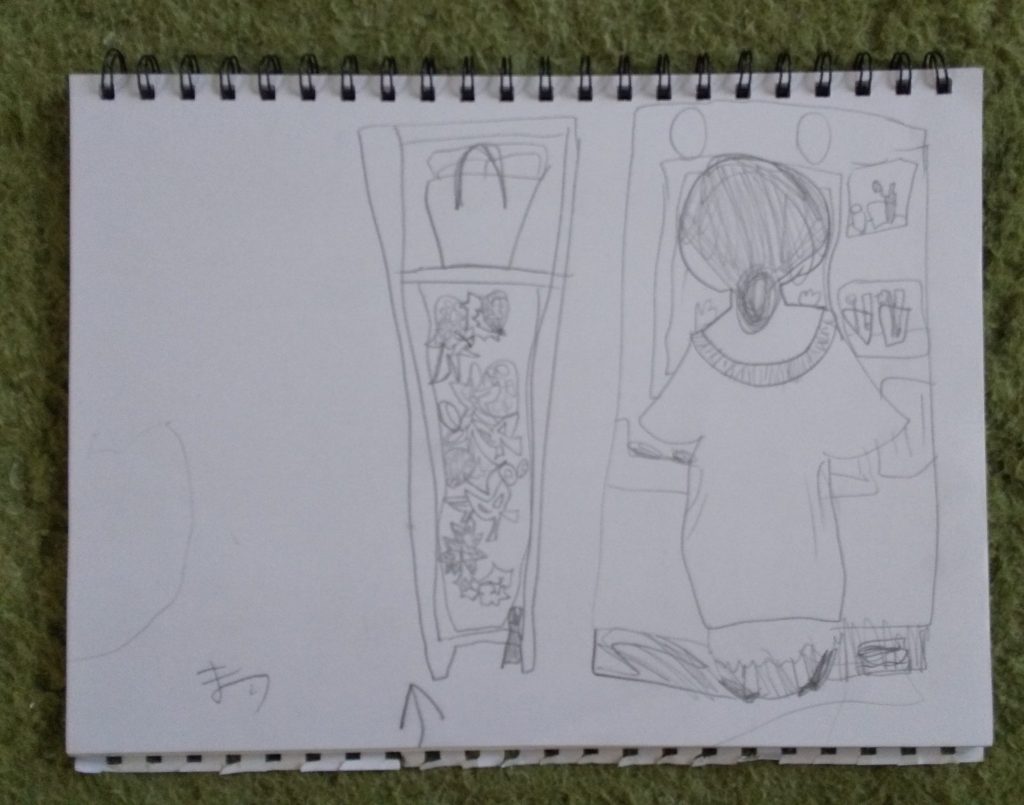 おうちでスケッチ