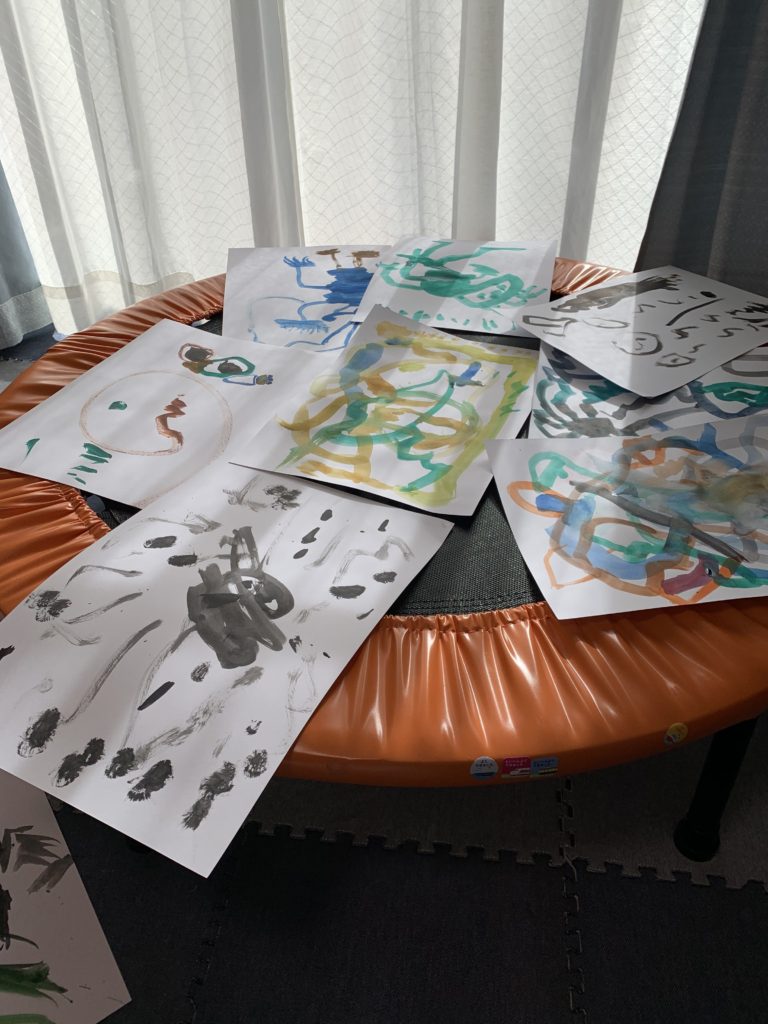 たくさんかいたよ