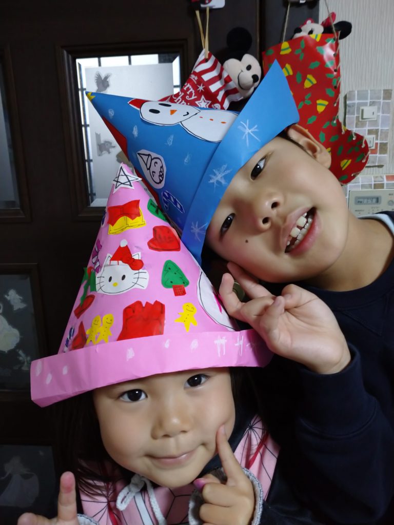 キティちゃんクリスマス帽子