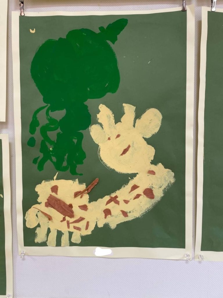 幼稚園の作品展 幼稚園の作品展