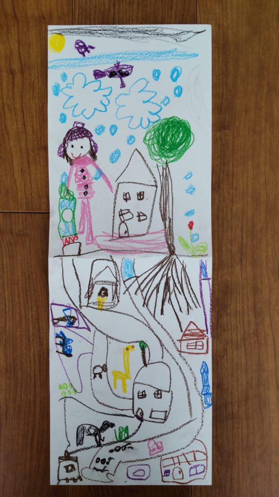 みんながたのしそうにいるところ