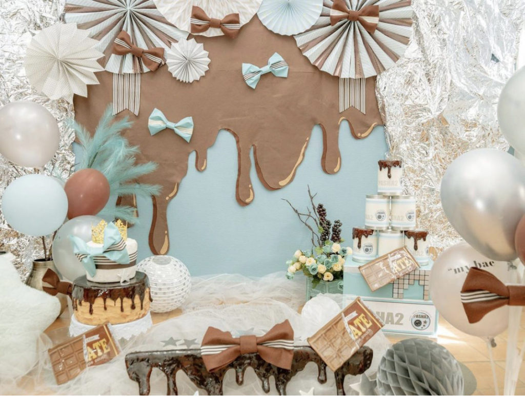 チョコミントバレンタインフォトブース