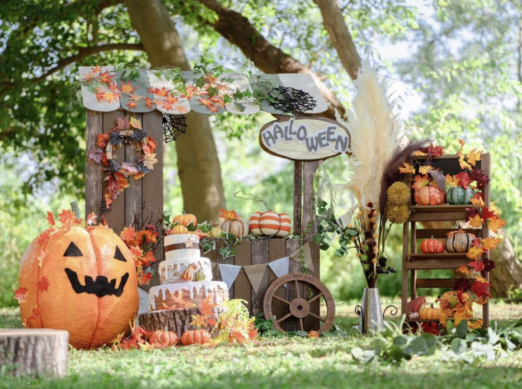 森のカボチャ屋さんハロウィンフォトブース