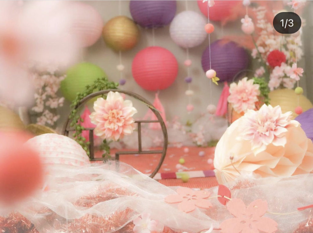 ひな祭りフォトブース