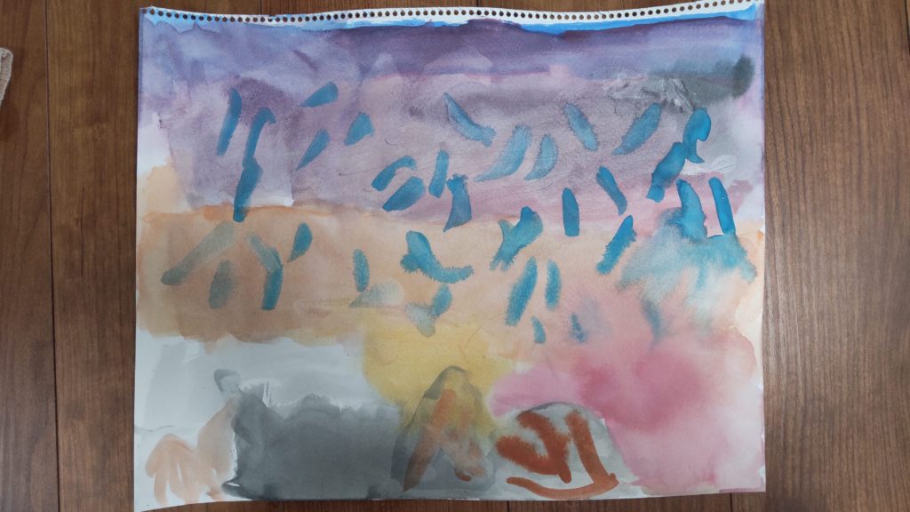 あめがふってるそら