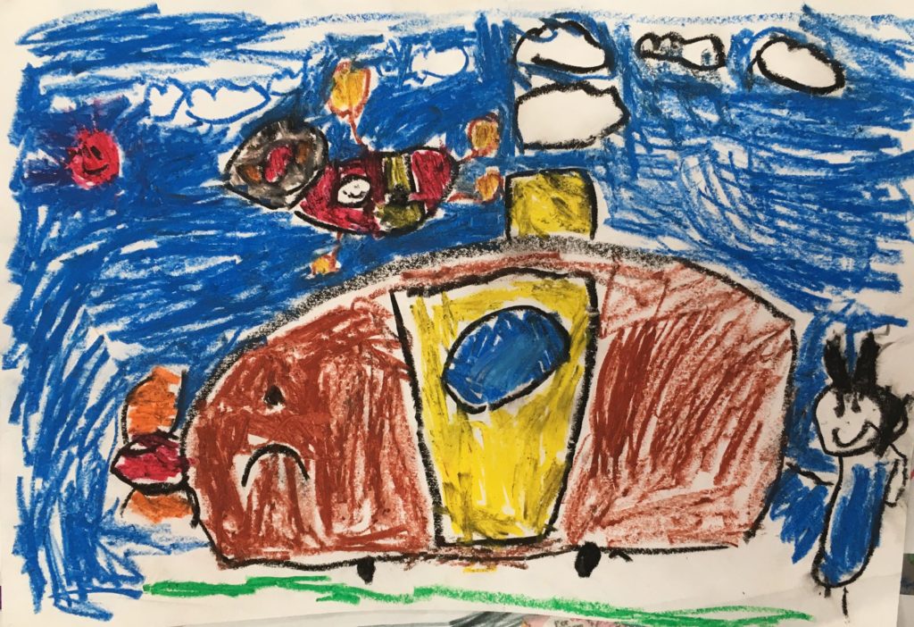 アンパンマン号出動！