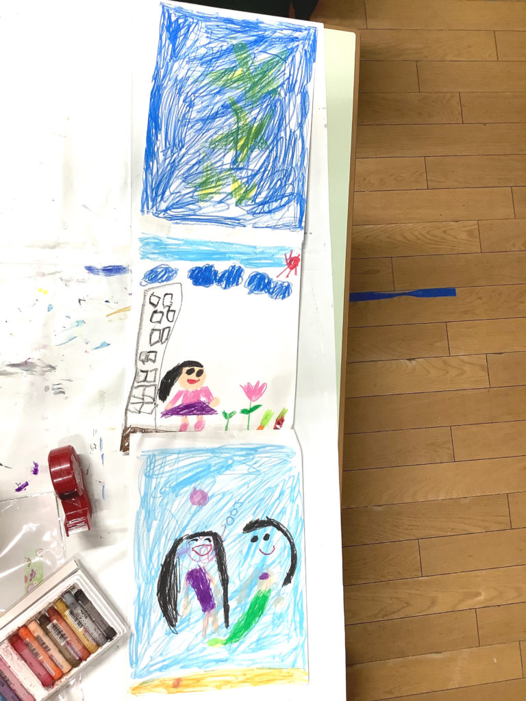 海の中には人魚がいるよ