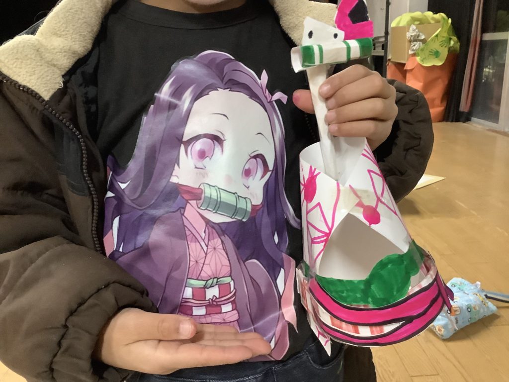 がんばってねずこをつくったよ！