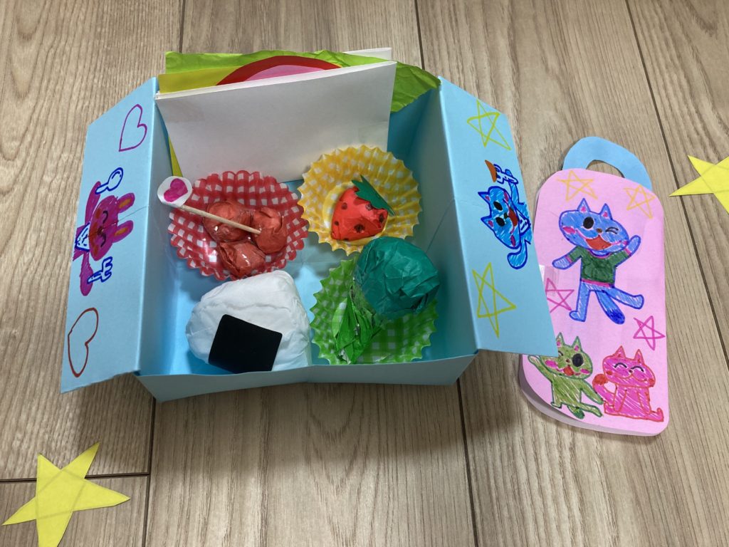 うさぎちゃんとねこちゃんのお弁当セット