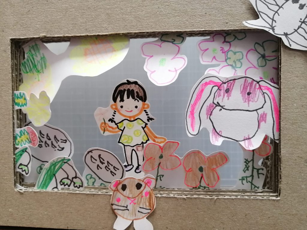 段ボールアート