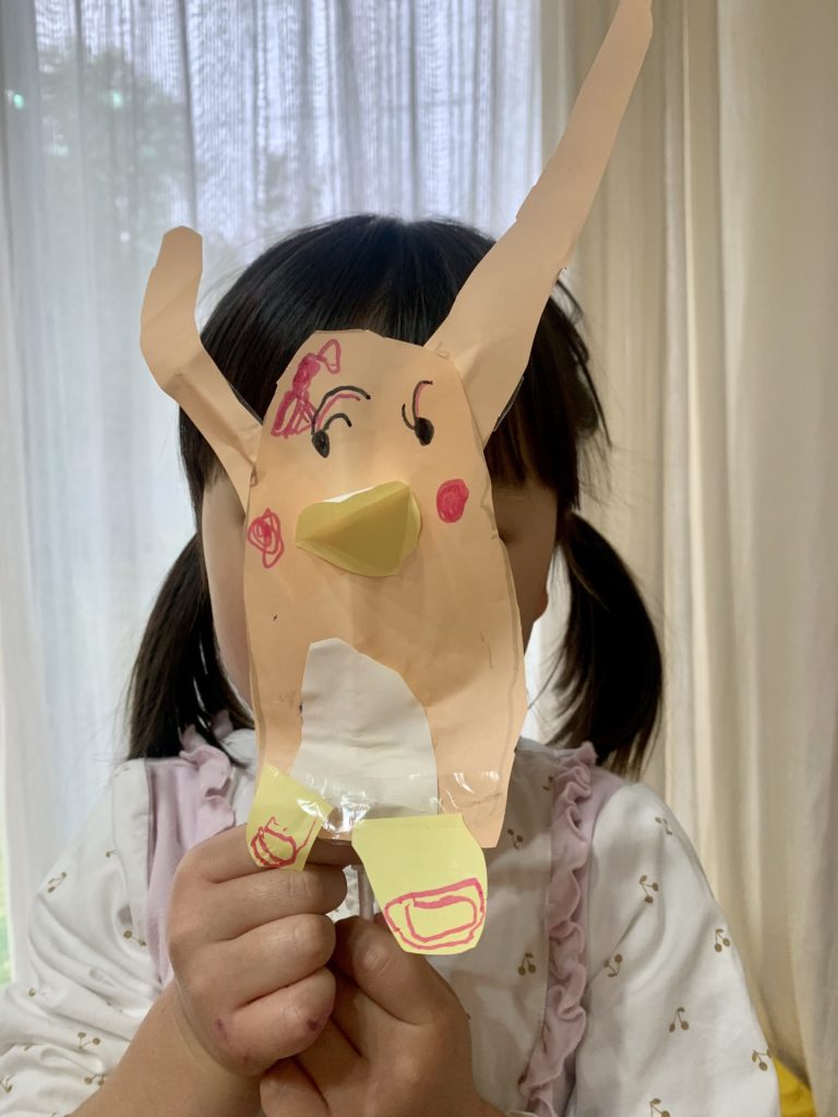 ペコペコペンギンとパラシュート