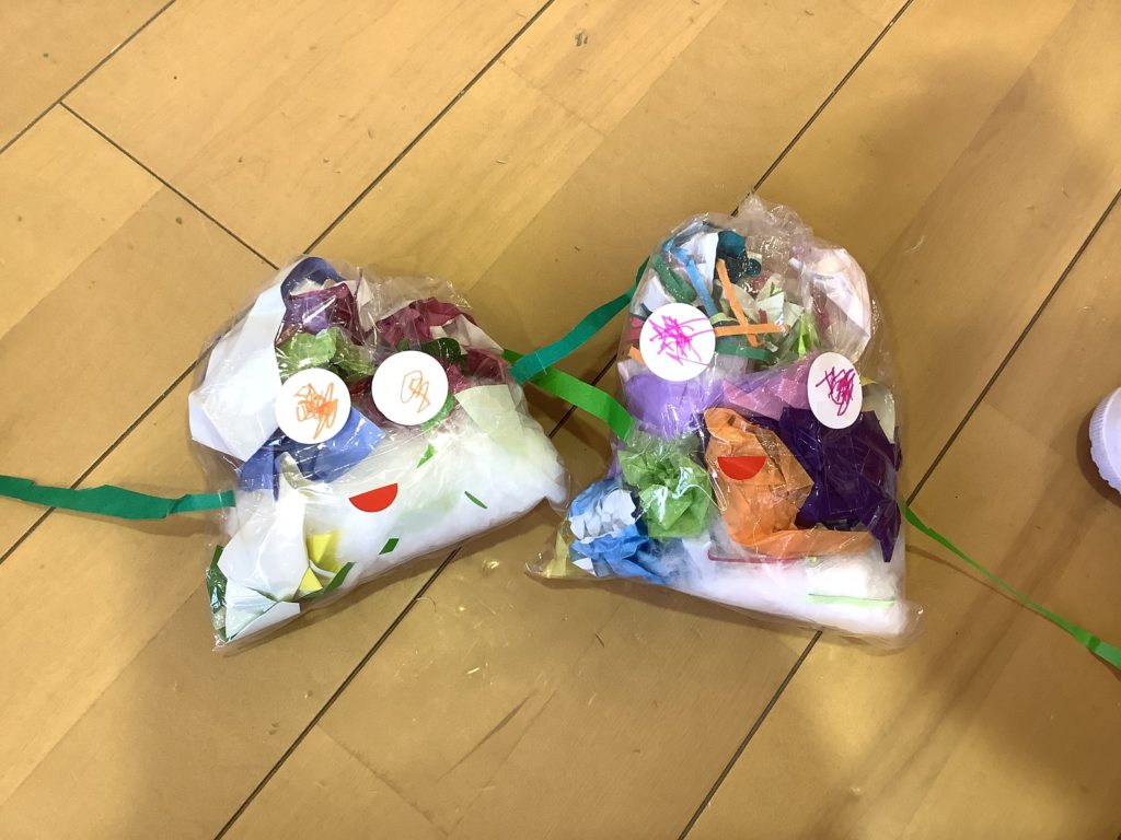 年少さんもできました！(お兄ちゃんと一緒に)