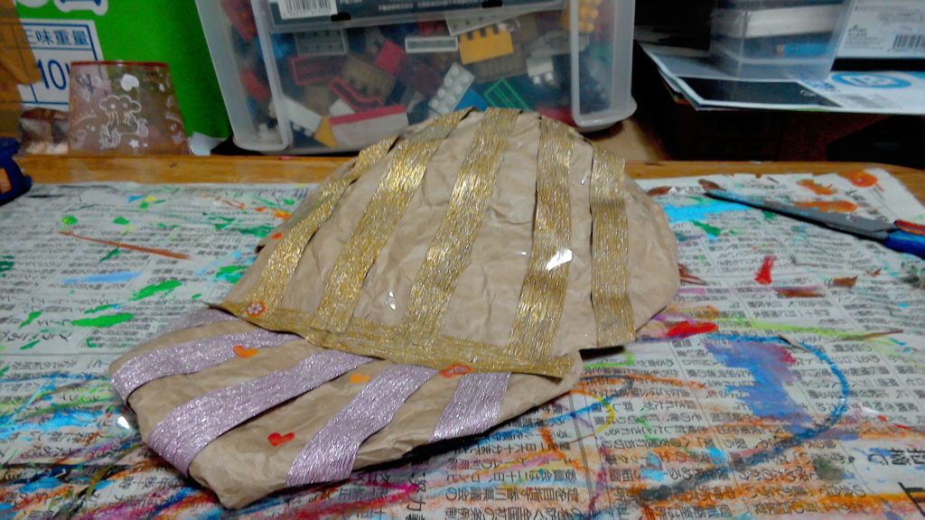 しましまキャップ