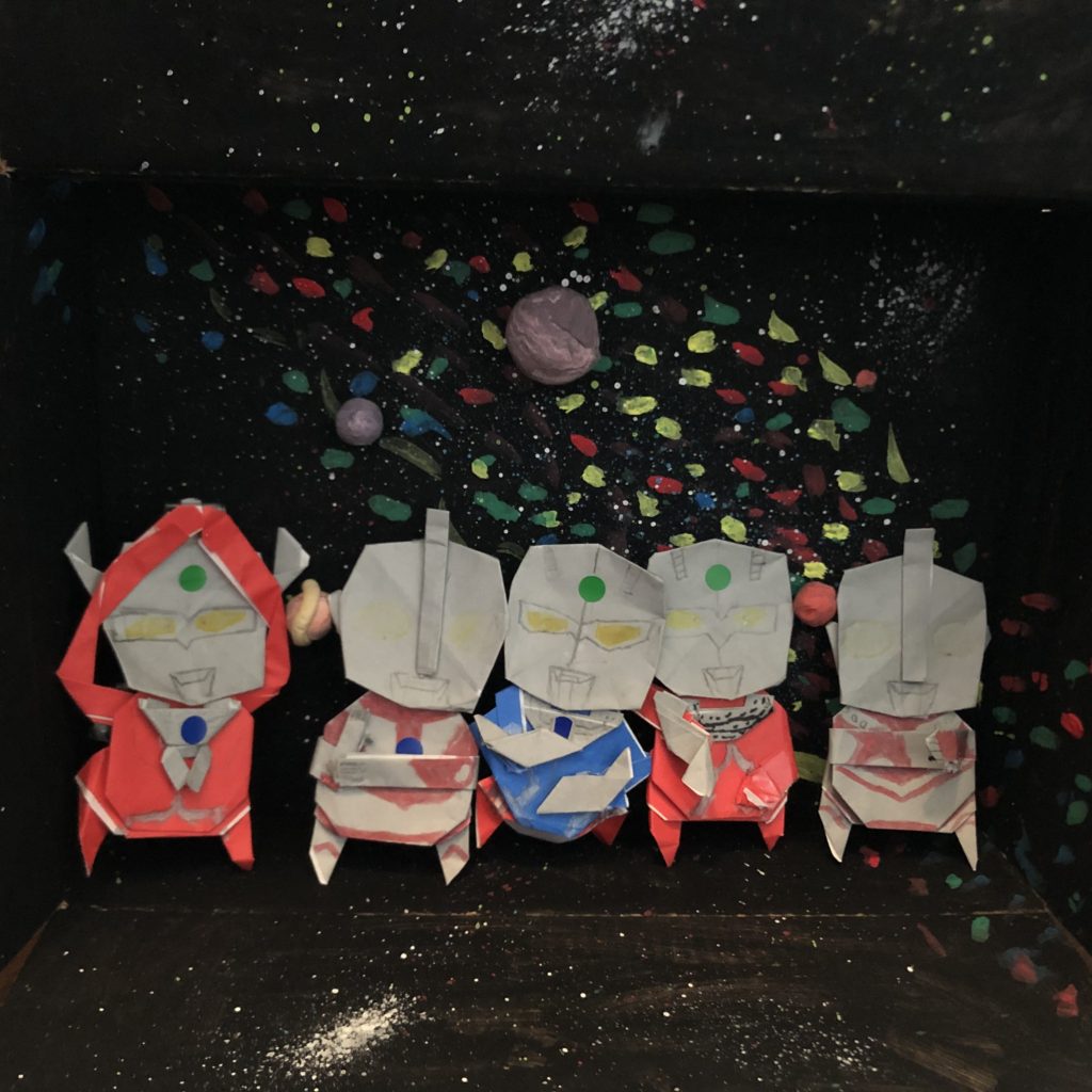 兄が弟達のために作ったウルトラマン