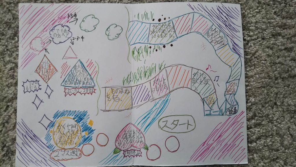 昔と今をめぐるすごろく