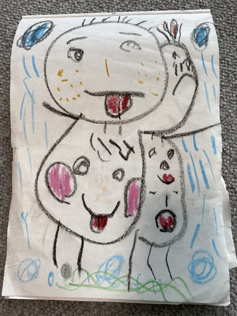 泣いてる顔・ベェしてる顔・笑ってる顔・二つの顔