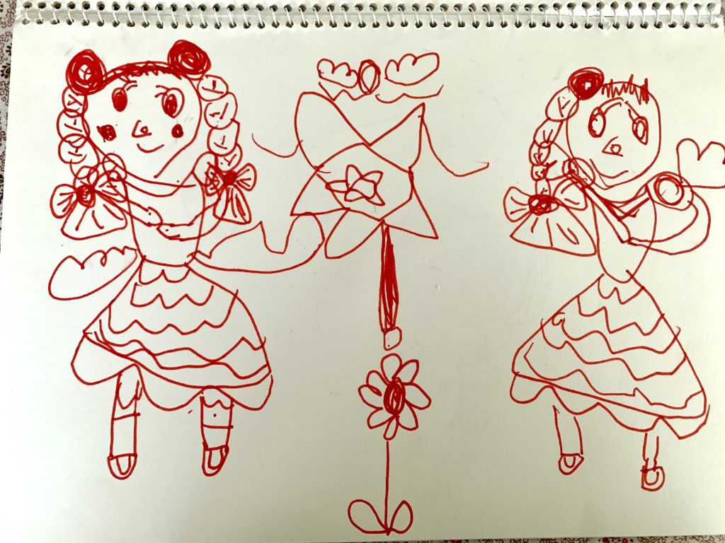 最近のお絵かきとこびとさん