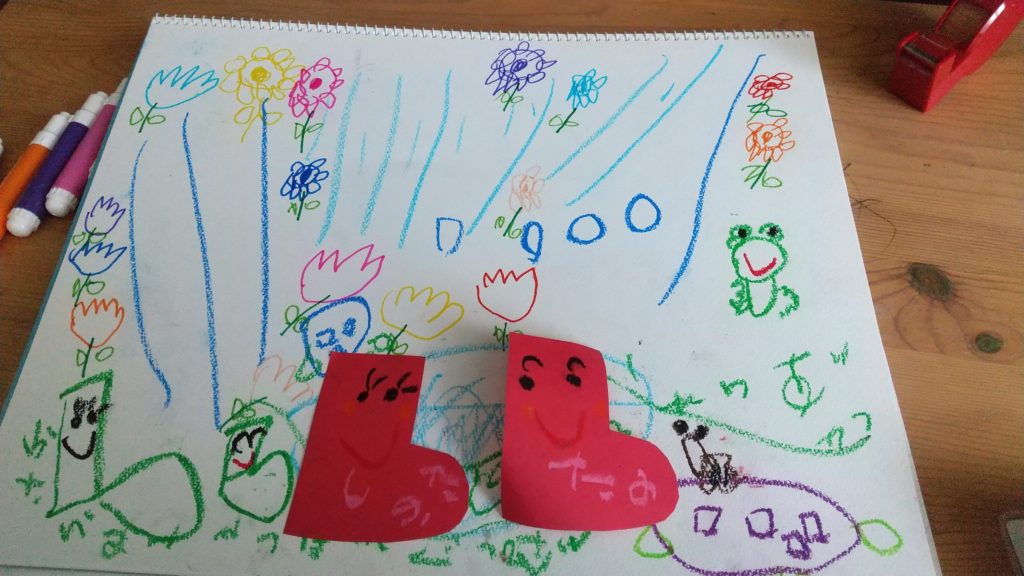 あめふりでもお花 あめふりでもお花