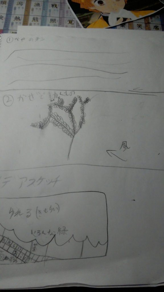 風をテーマに､1回目