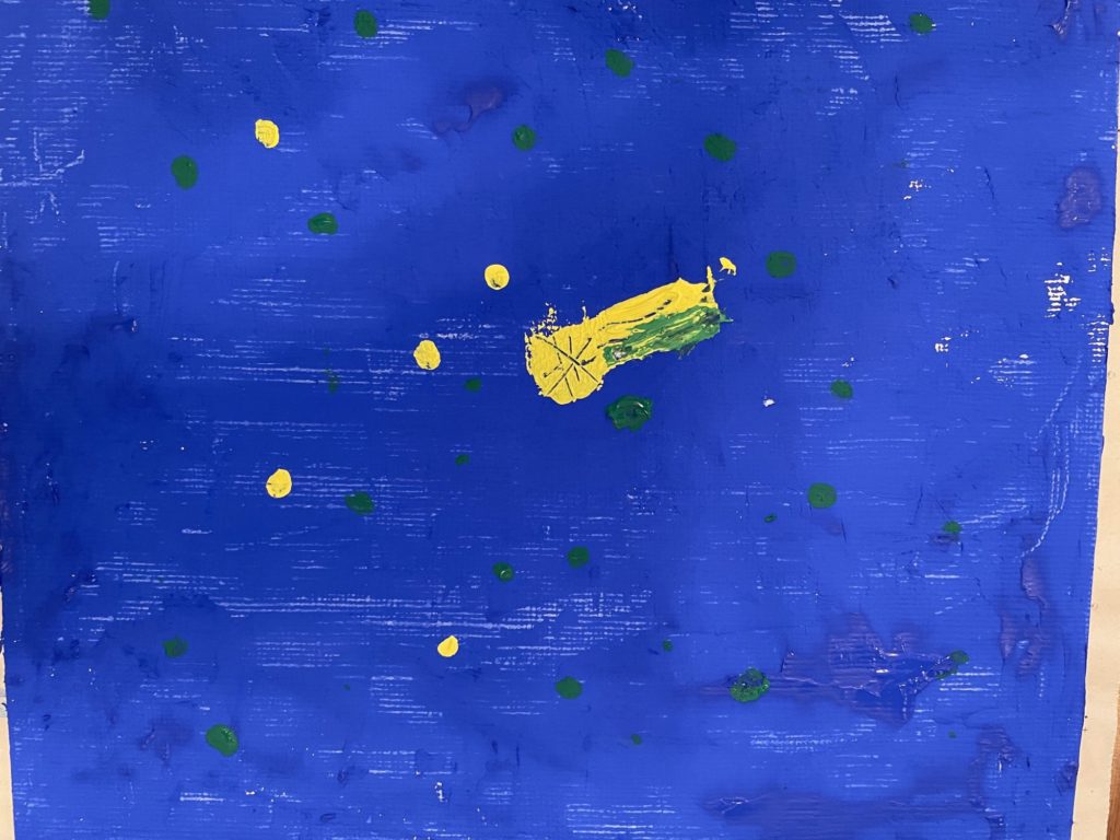 うちゅうのどこまでもつづく星