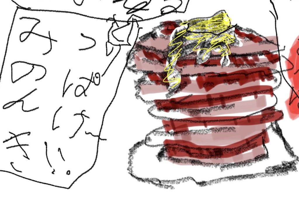 みつりのぱんけーき