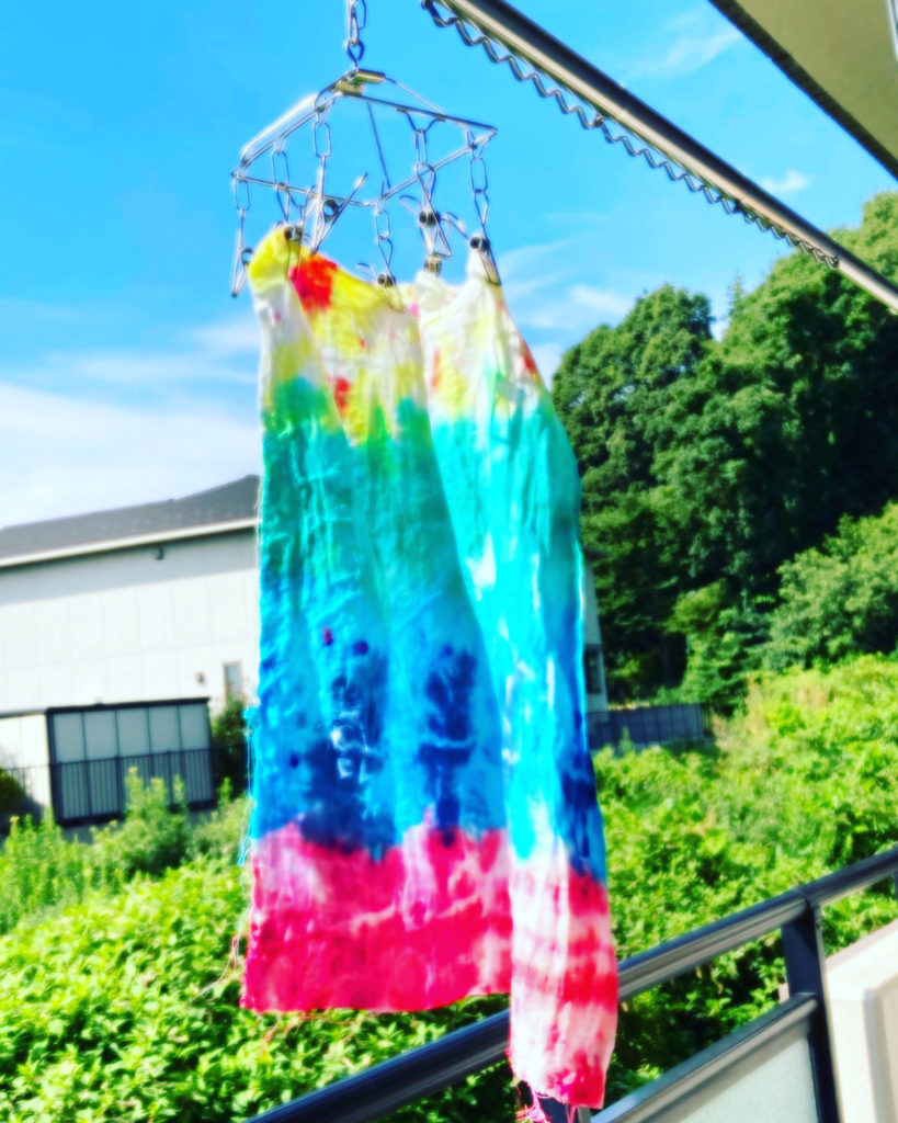 タイダイ染め