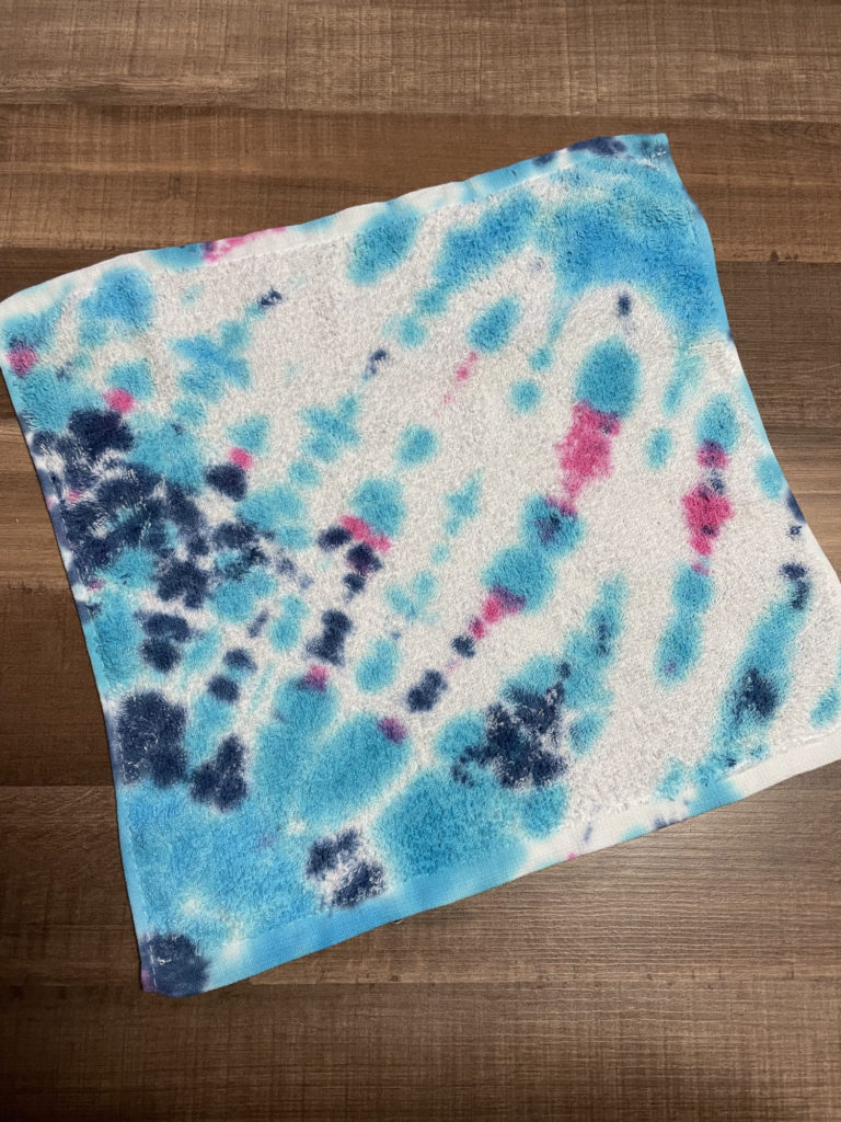 タイダイ染め ハンドタオル