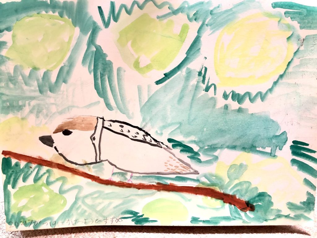 げつようびのスズメ