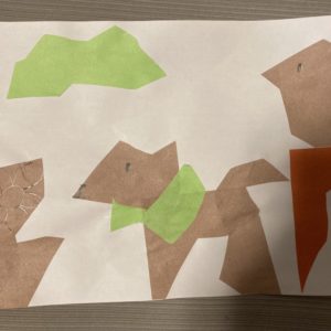折り紙のアート④〜フクロウと犬〜