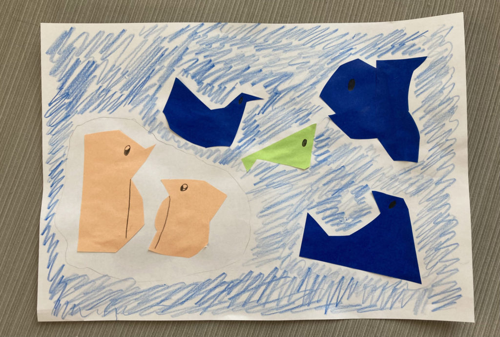 折り紙のアート⑦〜海の生き物達〜