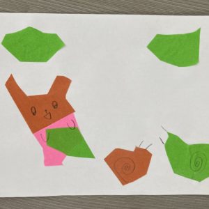 折り紙のアート12〜ウサギとかたつむり〜