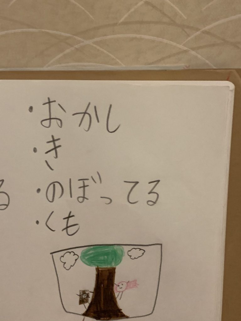 のぼってるシリーズ（エスキース）