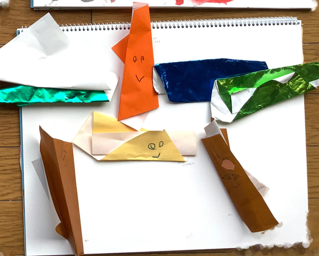 おりがみがかわいい😊