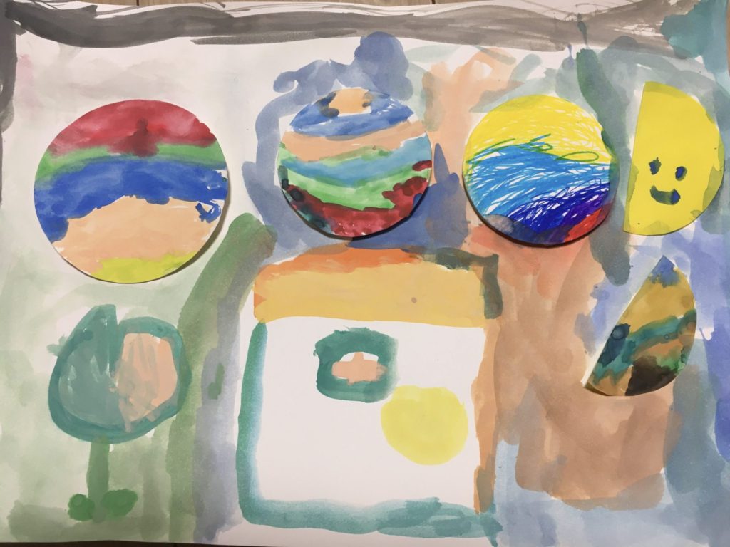 お月さまとおうち