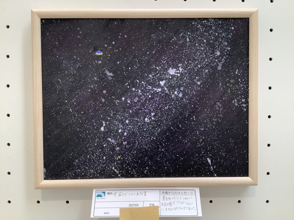 宇宙のどこかにある星