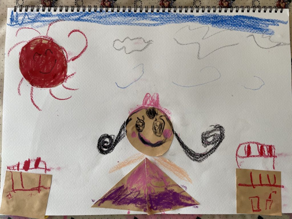 買い物に行くお姫さま 買い物に行くお姫さま