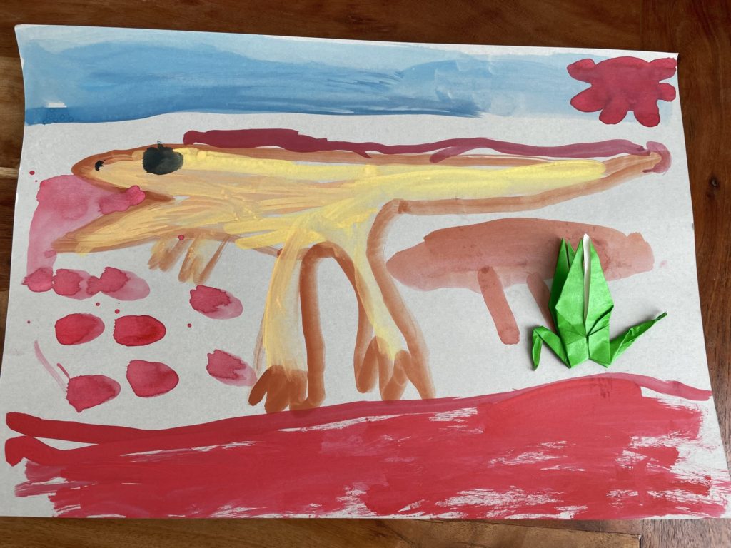 ギガントサウルスとプテラノドンの旅