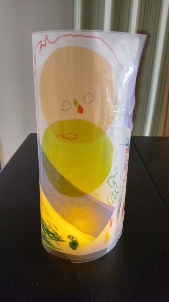 冬のランプ 冬のランプ