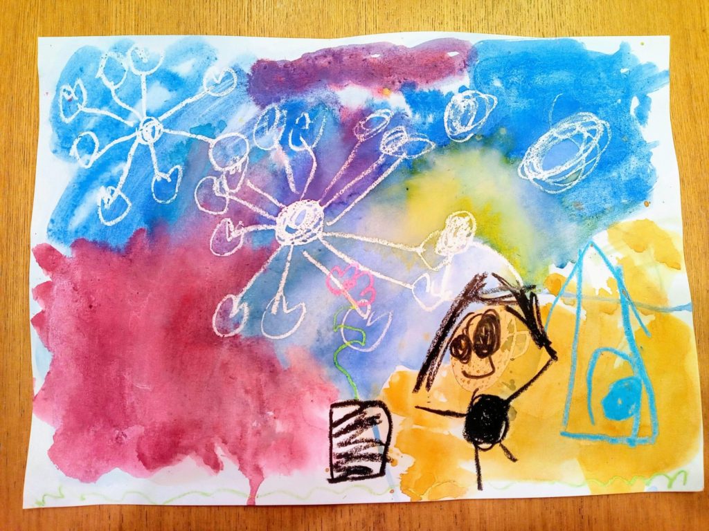 かわいいゆきのそら