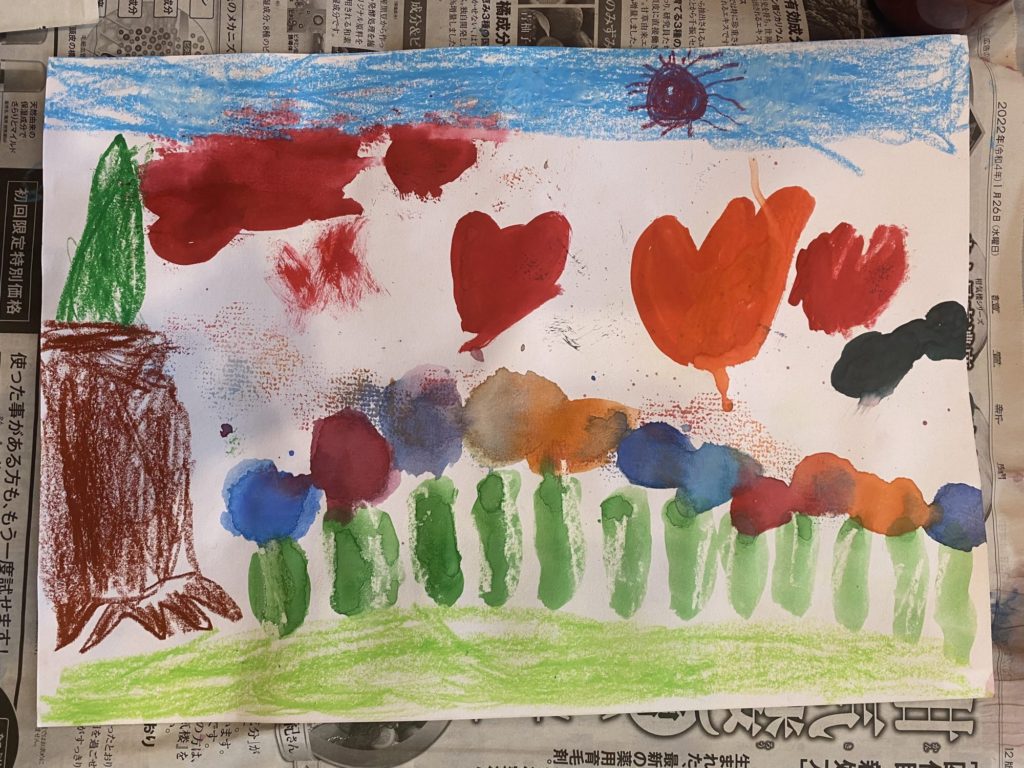 かわいいおはなばたけ