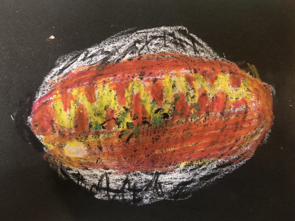 チョークアート