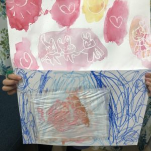 なかよしうさぎと海の深海