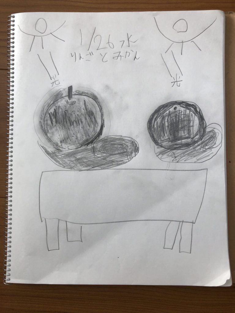 りんごとみかん