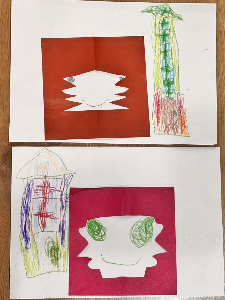 ギザギザくんとモジャモジャくん