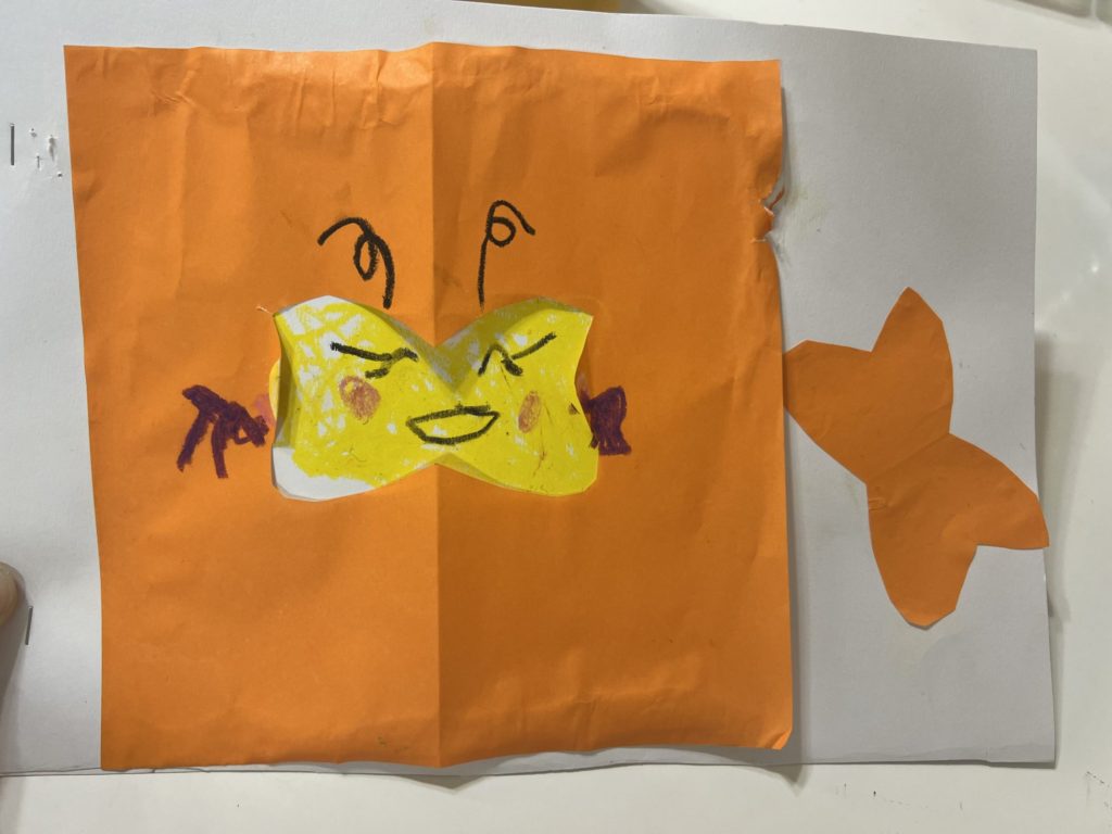 蝶々から鳥に変身